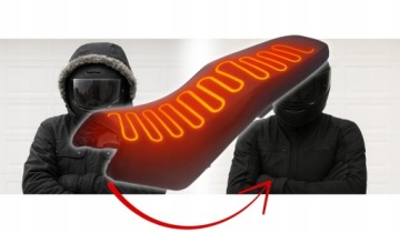 Нагревательный коврик для квадроцикла под обивку сиденья MOC 35Вт 12В 40х20см