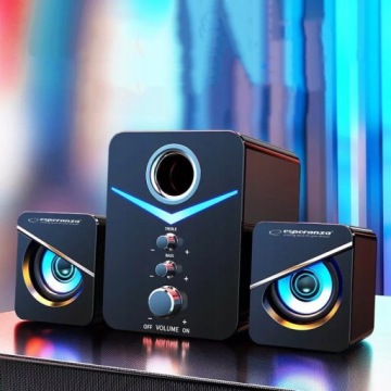 НАБОР КОМПЬЮТЕРНЫХ КОЛОНОК РОЖДЕСТВЕНСКИЙ ПОДАРОК ​​СЫНУ