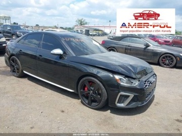 Audi A4 B9 2021 Audi S4 Limousine s4 premium plus 3.0 Benzyna 349KM
