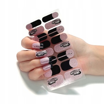 Paski do paznokci Glitter Starry Marble Semi utwa