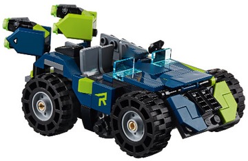 LEGO The Movie 70826 Terenówka Rexa