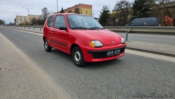 Fiat Seicento Hatchback 3d 0.9 39KM 2000 Fiat Seicento Fiat Seicento 1 Wlasciciel od nowosci Benzyna 39KM, zdjęcie 3