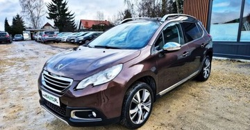 Peugeot 2008 I SUV 1.6 VTi 120KM 2014 Peugeot 2008 BENZYNA PANORAMA alcantara nawigacja super oakzja, zdjęcie 21