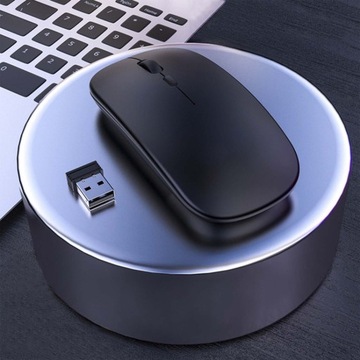Тихая БЕСПРОВОДНАЯ мышь ИГРОВАЯ компьютерная мышь для ноутбука