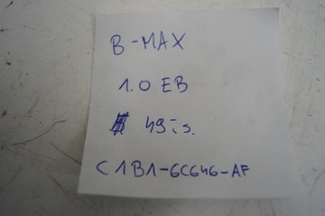 B-MAX 1.0 ECOBOOST PŘÍVOD VODY