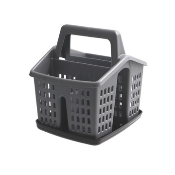 Ociekacz Na Sztućce Plastikowy z Rączką Tacką Suszarka Organizer SA36