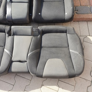 VOLVO V40 II СИДЕНЬЯ СИДЕНЬЯ ДВЕРИ ОБИВКА БЕКОНОВЫЙ ВЕЛОР ISOFIX