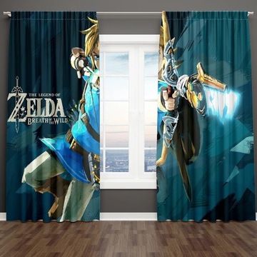 Детские 3D-мультяшные персонажи, солнцезащитные шторы, 2 панели