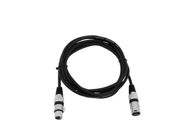 Przewód mikrofonowy sygnałowy XLR Omnitronic 5 m