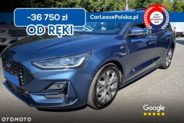 Ford Focus IV Kombi Facelifting 1.0 EcoBoost MHEV 155KM 2025 Ford Focus SW ST Line X Kombi Hybrid 155 KM Od Reki Wynajem Leasing