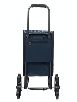 Маленькая складная тележка для покупок для лестницы, резиновые колеса 3M, черные 2 шт.