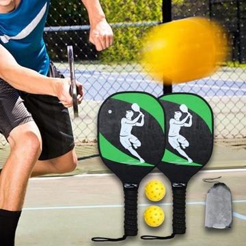 Деревянная ракетка Pickleball Paddles для начинающих.