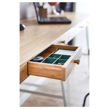 ИКЕА ЛИЛЛАСЕН Бамбуковый письменный стол 102x49 см