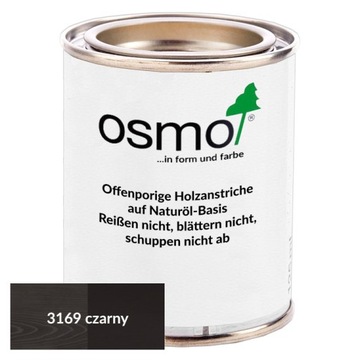 OSMO Wosk 3169 0,125L | czarny