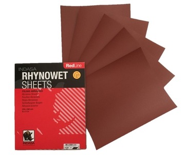 INDASA RED PAPIER ŚCIERNY WODNY P2000 - 50 ARKUSZY