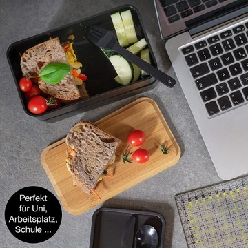 Элегантный ланчбокс с отделениями LUNCHBOX.