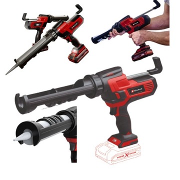 EINHELL AUTOMATYCZNY PISTOLET DO SILIKONU, KLEJU NA AKUMULATOR TE-SG 18/10