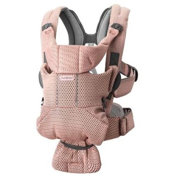 BABYBJORN MOVE 3D MESH - NOSIDEŁKO - ZGASZONY RÓŻ