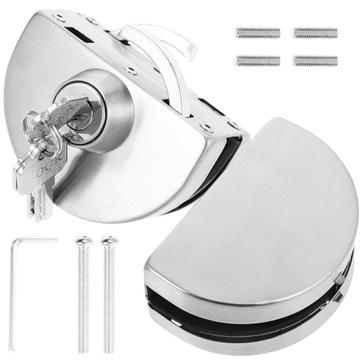 РУЧКА ДЛЯ РАЗДВИЖНЫХ ДВЕРЕЙ С ЗАМКОМ ДЛЯ СТЕКЛЯННЫХ ДВЕРЕЙ