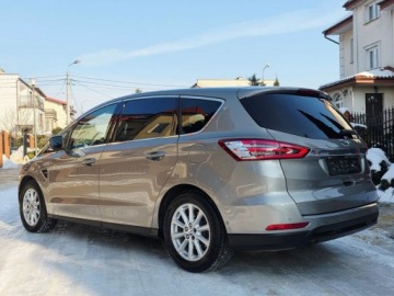 Ford S-Max II Van 2.0 TDCi 180KM 2016 Ford S-Max Titanium 180KM FULL LED Skora Navi Panorama KeylessGo BLIS SONY, zdjęcie 34