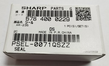 PSEL 0071QSZZ seal R, proces unit Sharp