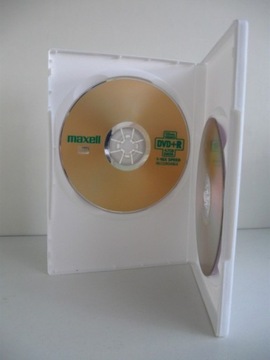DVD-боксы x2 для дисков диаметром 14 мм стандарт WHITE 100