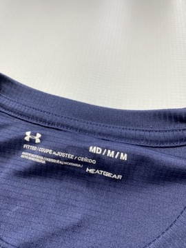 Under Armour odblaskowa BIEGANIE SIŁOWNIA FITNESS lekka koszulka rozmiar M