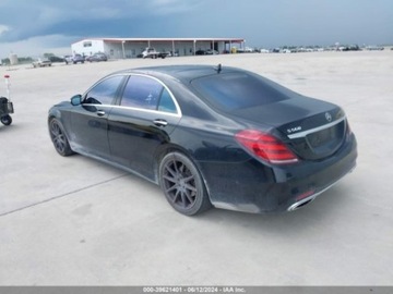 Mercedes Klasa S W222 2019 Mercedes-Benz Klasa S 2019r., 4.0L 4.0 Benzyna 463KM, zdjęcie 2