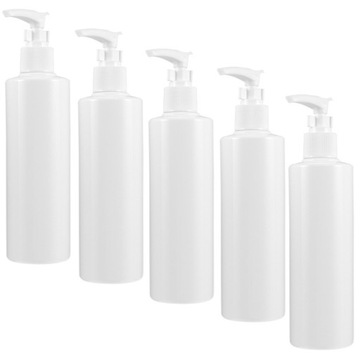 5 ШТ. 250 МЛ БУТЫЛКА ДЛЯ ЛОСЬОНА ПОРТАТИВНЫЙ ПУСТОЙ НАСОС