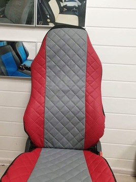 POKROWCE SAMOCHODOWE TIR MAN TGX GRUBY ECO SKÓRA