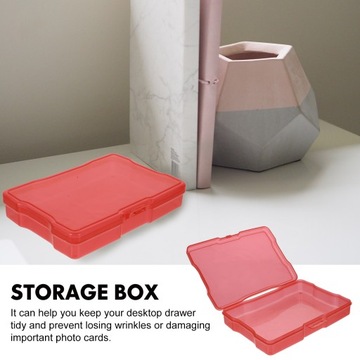 PUDEŁKO DO PRZECHOWYWANIA ZDJĘĆ POJEMNIKI RZEMIEŚLNE PLASTIKOWE