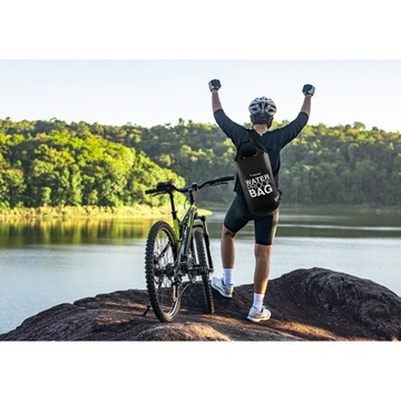 Torba Motocyklowa Rollbag Rolka Czarna Wodoodporna 20L