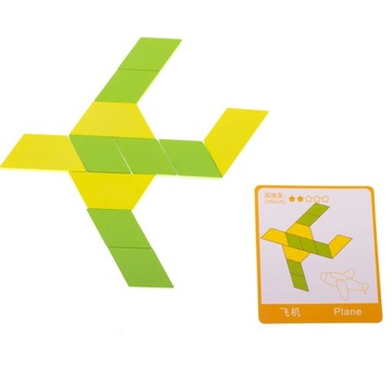 ДЕРЕВЯННАЯ ГОЛОВОЛОМКА МОНТЕССОРИ ЛОГИЧЕСКАЯ ИГРА