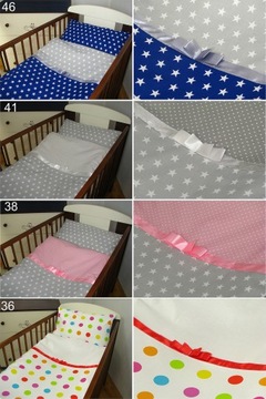 2 куска 90х120 Хлопковое постельное белье с бантом, наволочки