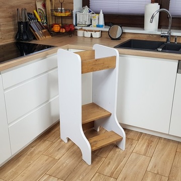 Kitchen Helper pomocnik biało-dębowy KH-220