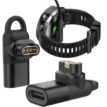 ADAPTER PRZEJŚCIÓWKA ZŁĄCZKA WTYK USB TYP-C DO SMARTWATCHA ZEGARKA GARMIN