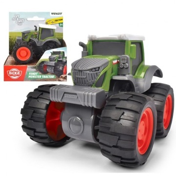 DICKIE FARM TRAKTOR MONSTER 9 CM GUMOWE KOŁA