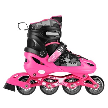 РЕГУЛИРУЕМЫЕ РОЛИКИ ROXY PINK NILS EXTREME NA18137A S (31-34)