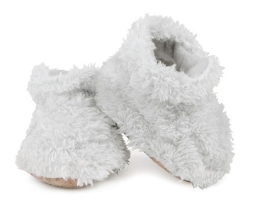 CIEPŁE FUTRZANE BUCIKI NIEMOWLĘCE NIECHODKI 0-6