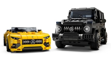 Кубики LEGO Speed ​​Champions Mercedes-AMG G 63 и Mercedes-AMG SL 63 76924