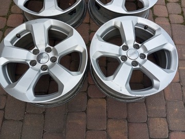 4× DISK HLINÍK JEEP OE COMPASS 7.0" X 17" 5X110 ET 40