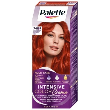 Палитра краски для волос RV6 (7-887) ScarletRed 2