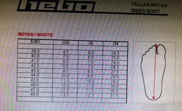 ЧЕРНЫЕ ТУФЛИ HEBO TRIAL TECH COMP, РАЗМЕР 40