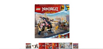 LEGO Ninjago Механ Соры трансформируется в гоночный велосипед 71792