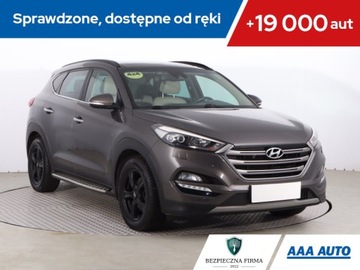 Hyundai Tucson III SUV 1.6 T-GDI 177KM 2018 Hyundai Tucson 1.6 T-GDI, 4X4, Automat, Skóra