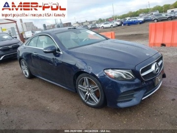 Mercedes Klasa E W213 2018 Mercedes-Benz Klasa E 2018 Mercedes-Benz E-Class E 400 RWD Coupe 3.0 329KM
