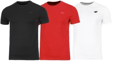 4F ZESTAW 3szt. MĘSKA KOSZULKA T-SHIRT / rozm XL