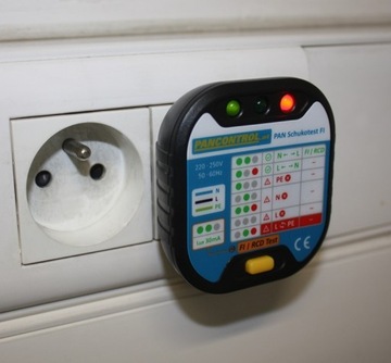 Тестер розеток 230В PANCONTROL
