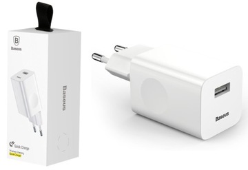SZYBKA ŁADOWARKA SIECIOWA QUICK CHARGE QC 3.0 USB