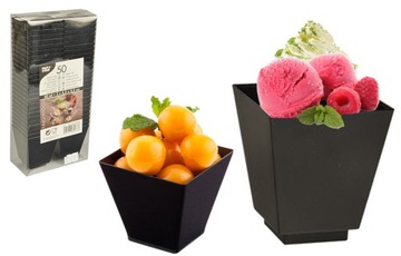 Pucharki do deserów Kubeczek do przekąsek Fingerfood 50ml 50szt
